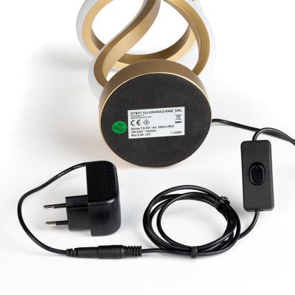 ONLI - Candeeiro de mesa LED KIRA LED/10W/230V 4000K 28 cm dourado