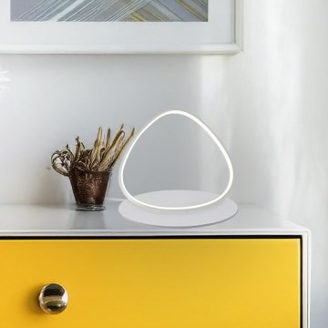 ONLI - Candeeiro de mesa LED ROMEO LED/16W/230V 4000K 35 cm branco