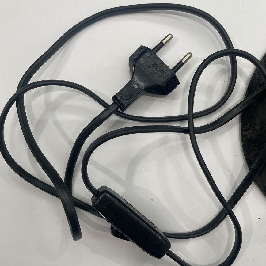 ONLI - Candeeiro de mesa MAIDA 1xE27/15W/230V 38 cm castanho