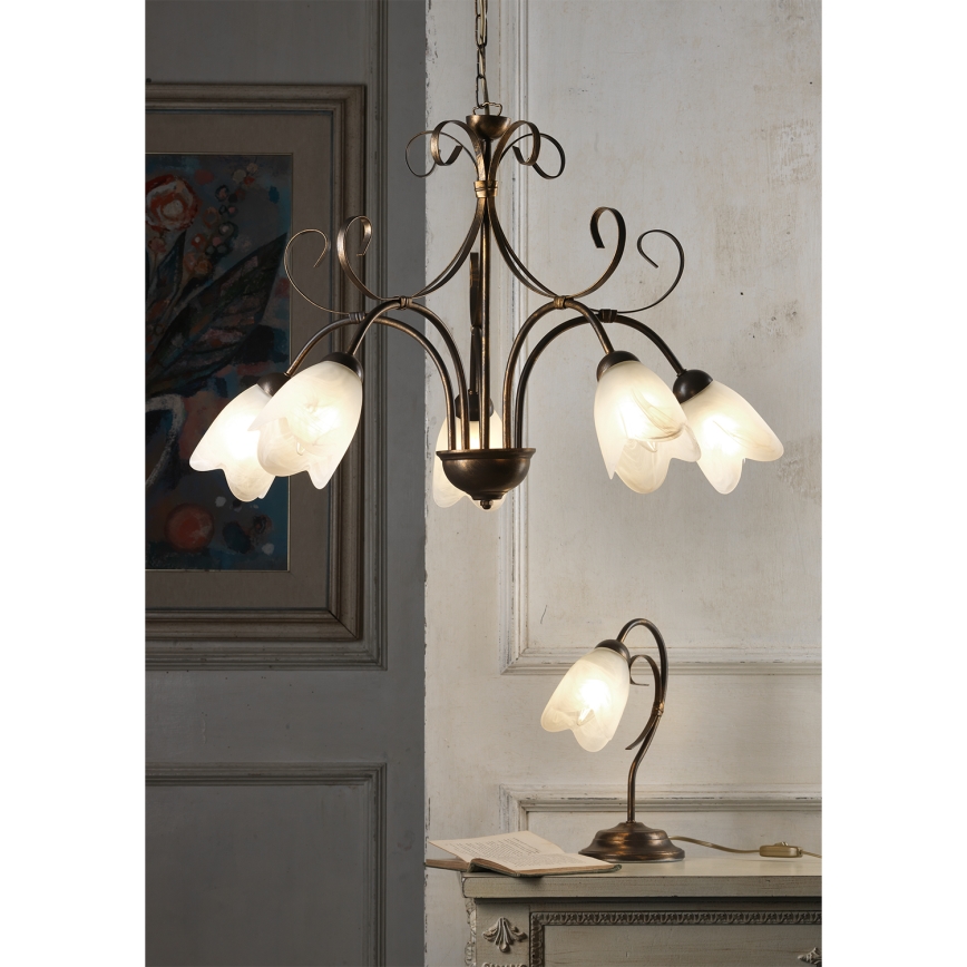 ONLI - Candeeiro de mesa ODINO 1xE14/6W/230V 30 cm