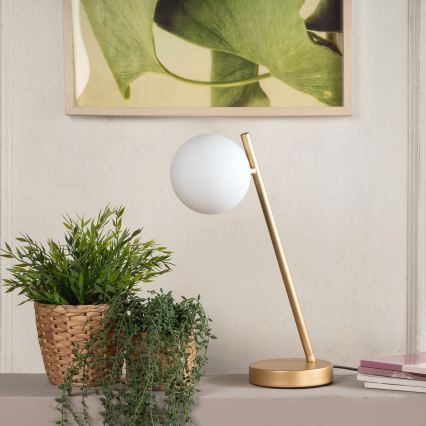 ONLI - Candeeiro de mesa PALOMA 1xG9/10W/230V 38,5 cm dourado