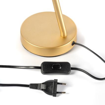 ONLI - Candeeiro de mesa PALOMA 1xG9/10W/230V 38,5 cm dourado