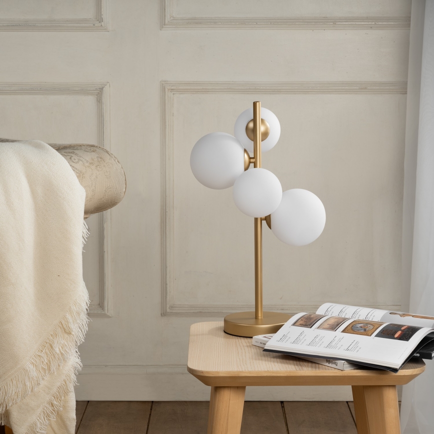 ONLI - Candeeiro de mesa PALOMA 4xG9/10W/230V 48 cm dourado