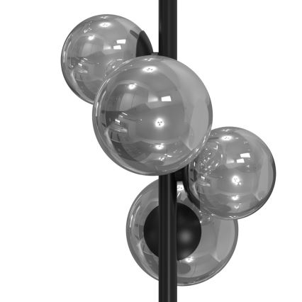 ONLI - Candeeiro de mesa PALOMA 4xG9/10W/230V 48 cm preto/fumado