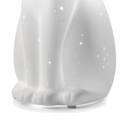 ONLI - Candeeiro de mesa PORCELLANA 1xE14/6W/230V 30 cm girafa