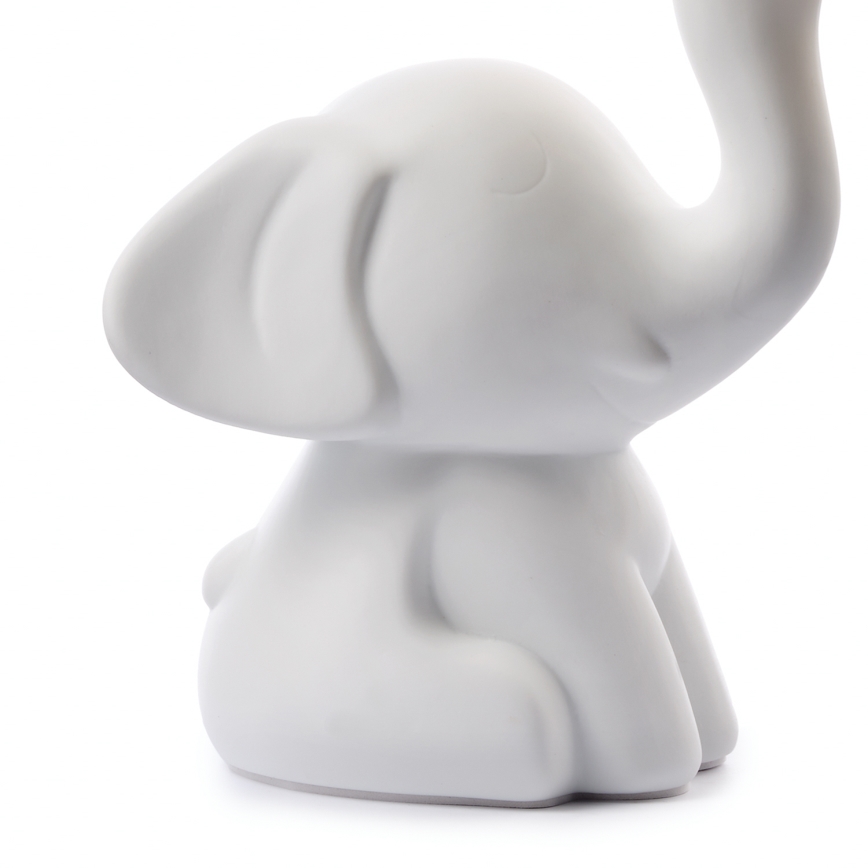 ONLI - Candeeiro de mesa PORCELLANA 1xG9/6W/230V 31 cm elefante