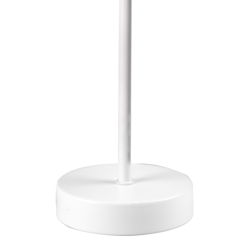 ONLI - Candeeiro de mesa RICKY 1xE14/10W/230V 28 cm branco