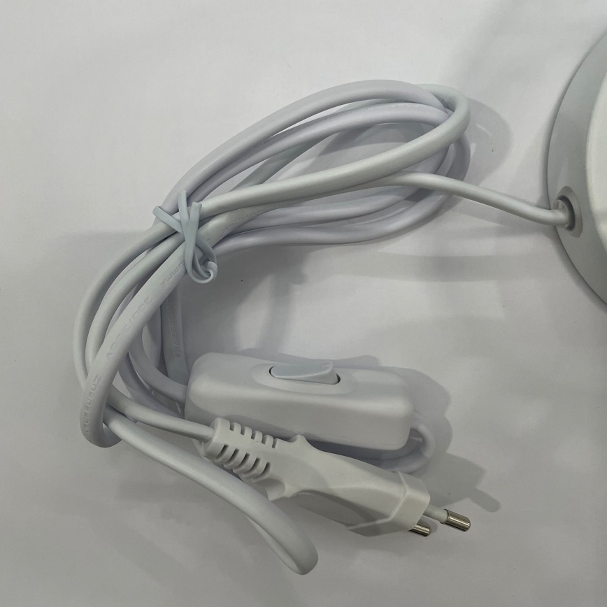 ONLI - Candeeiro de mesa RICKY 1xE14/10W/230V 28 cm branco