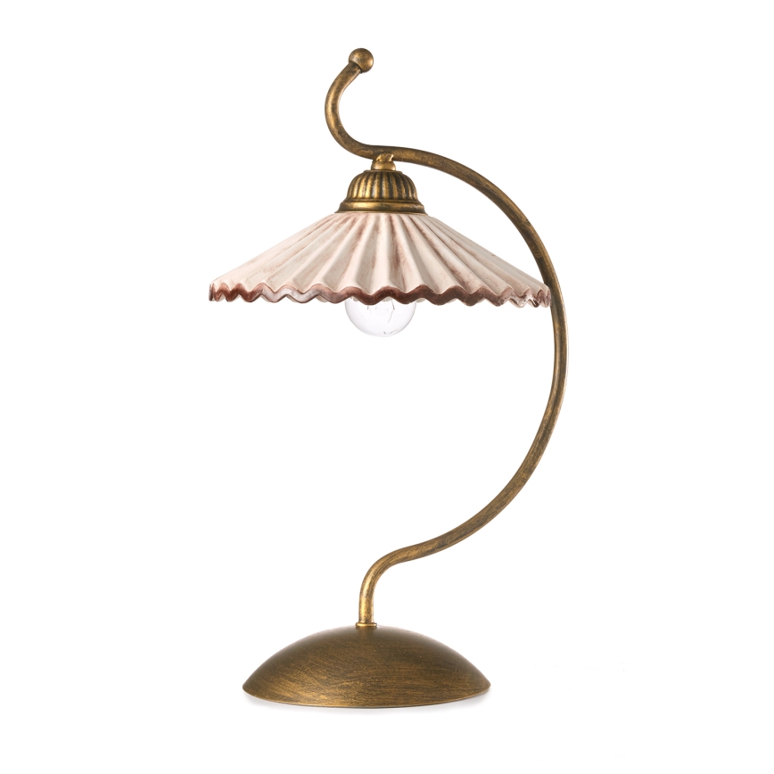 ONLI - Candeeiro de mesa ROSINA 1xE14/6W/230V bronze