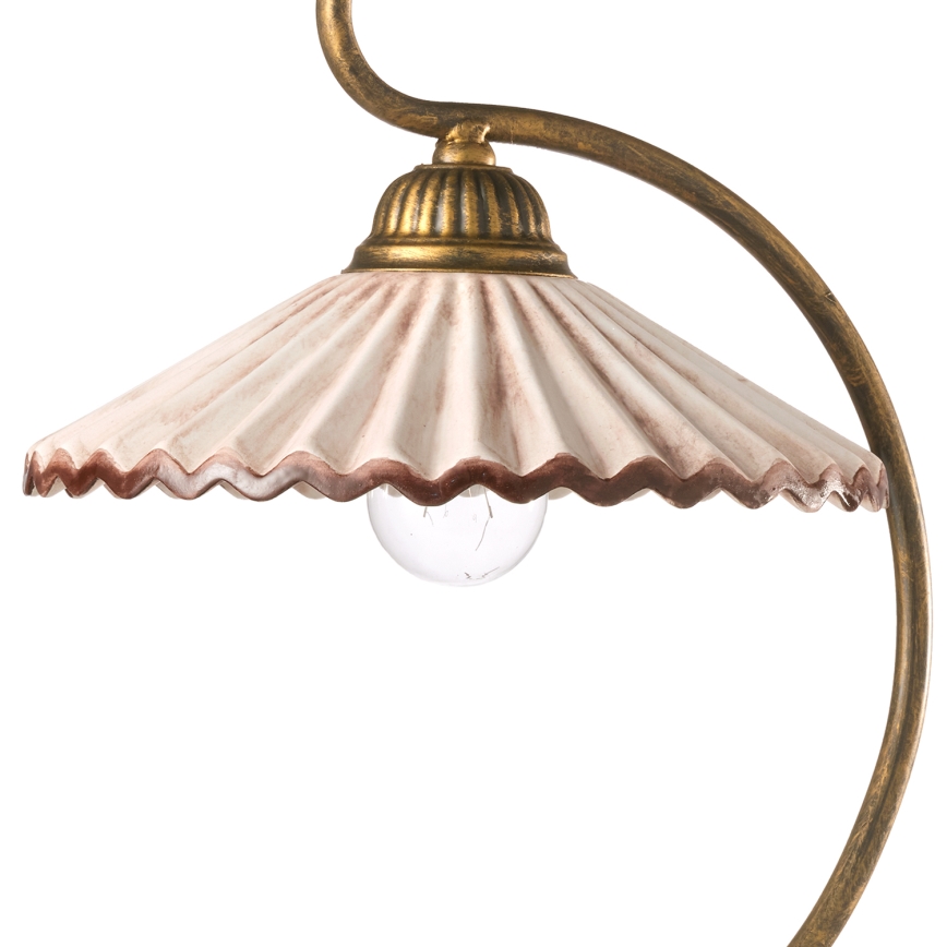 ONLI - Candeeiro de mesa ROSINA 1xE14/6W/230V bronze