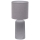 ONLI - Candeeiro de mesa SHELLY 1xE27/22W/230V cinzento 45 cm