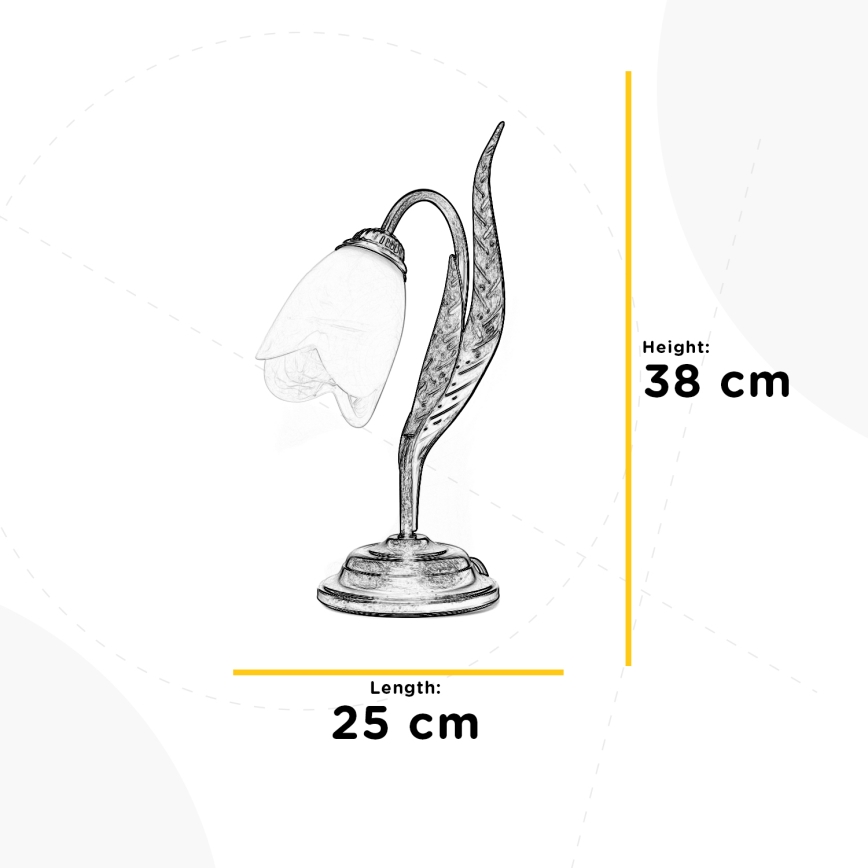 ONLI - Candeeiro de mesa SONIA 1xE14/6W/230V