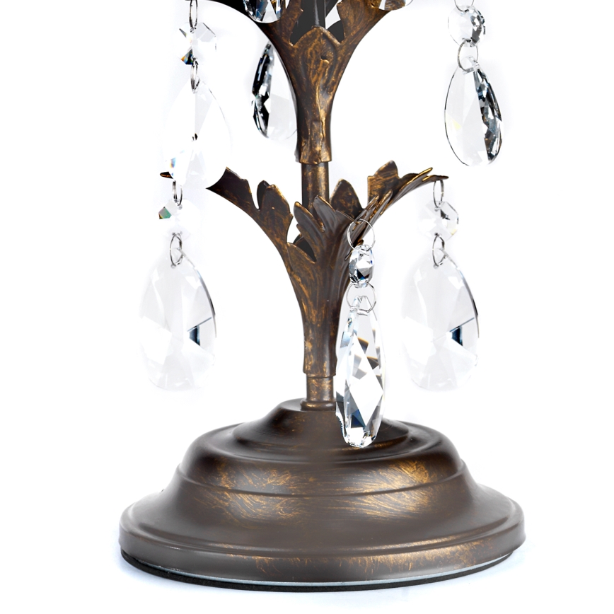 ONLI - Candeeiro de mesa TERESA 1xE14/6W/230V bronze