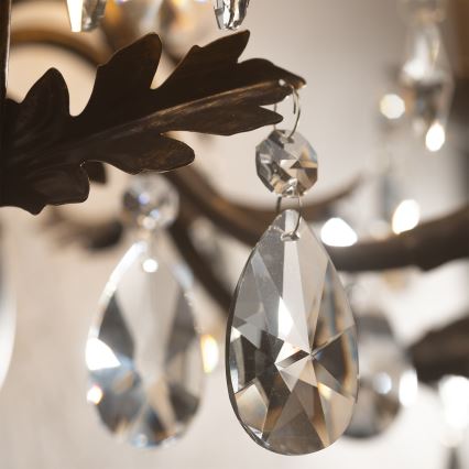 ONLI - Candeeiro de mesa TERESA 1xE14/6W/230V bronze