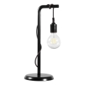 ONLI - Candeeiro de mesa WIRE 1xE27/15W/230V 50 cm preto