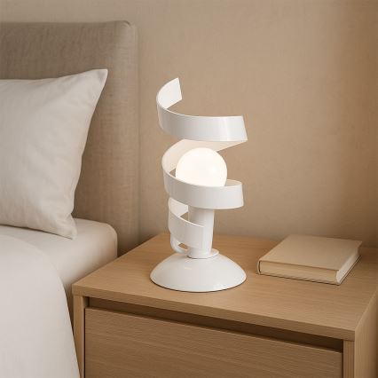 ONLI - Candeeiro de mesa ZOE 1xE14/6W/230V 22 cm branco