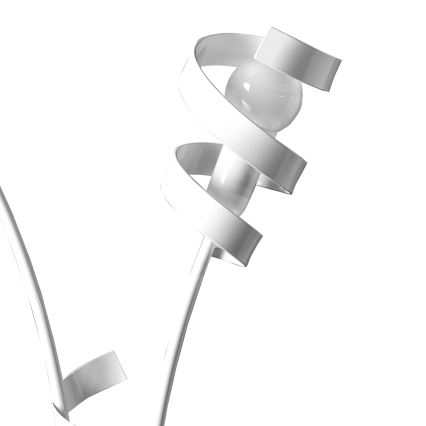 ONLI - Candeeiro de mesa ZOE 2xE14/6W/230V 65 cm branco