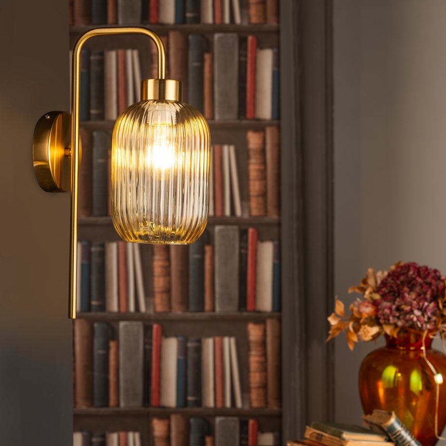 ONLI - Candeeiro de parede DOROTY 1xE27/15W/230V latão