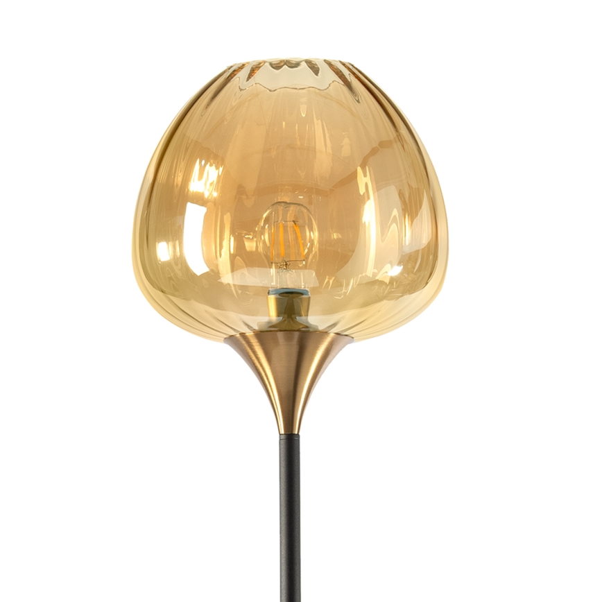 ONLI - Candeeiro de pé ELIDE 1xE27/15W/230V preto/cobre