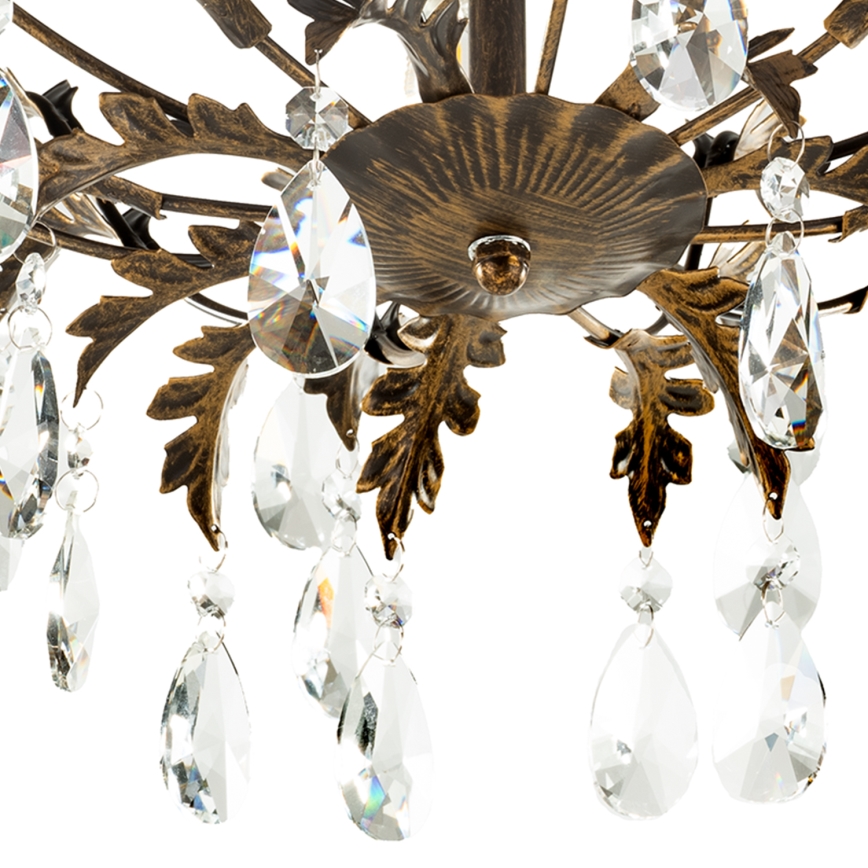 ONLI - Candeeiro de tecto TERESA 3xE14/6W/230V bronze