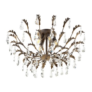 ONLI - Candeeiro de teto TERESA 5xE14/6W/230V bronze