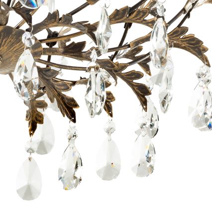 ONLI - Candeeiro de teto TERESA 5xE14/6W/230V bronze