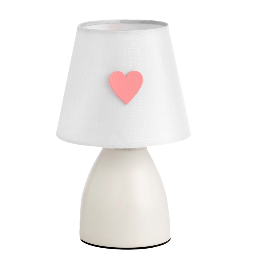 ONLI - Candeeiro infantil TITTA 1xE14/6W/230V 20 cm branco