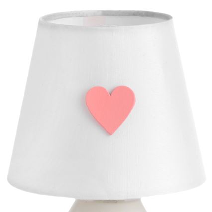 ONLI - Candeeiro infantil TITTA 1xE14/6W/230V 20 cm branco