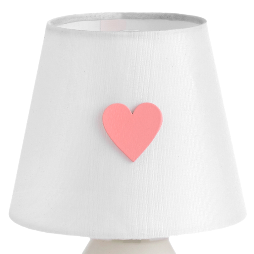 ONLI - Candeeiro infantil TITTA 1xE14/6W/230V 20 cm branco