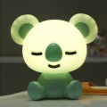 ONLI - Candeeiro noturno infantil LED regulável PUPPIES LED/3W/230V 20 cm coala/verde