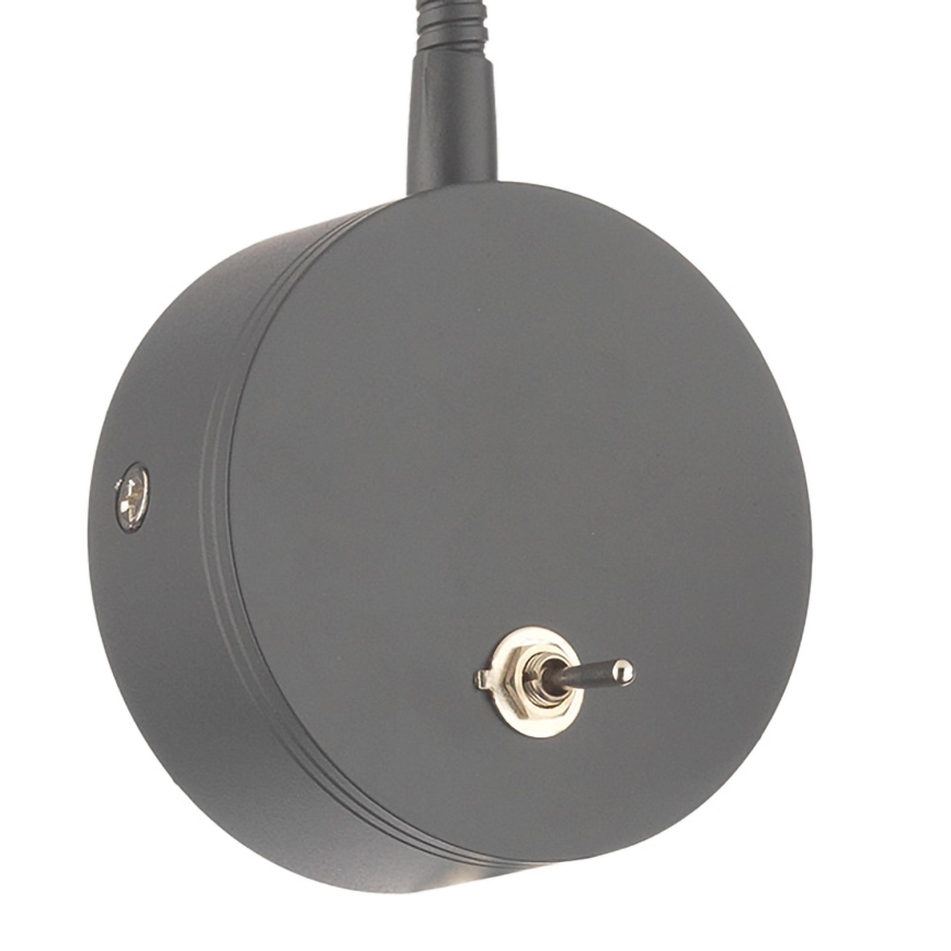 ONLI - Candeeiro pequeno LED flexível LEXI LED/1W/230V 4000K cinzento