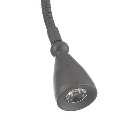 ONLI - Candeeiro pequeno LED flexível LEXI LED/1W/230V 4000K cinzento