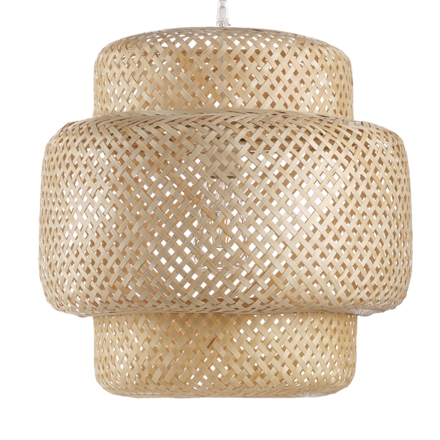 ONLI - Candeeiro suspenso BAMBOO 1xE27/22W/230V bambu