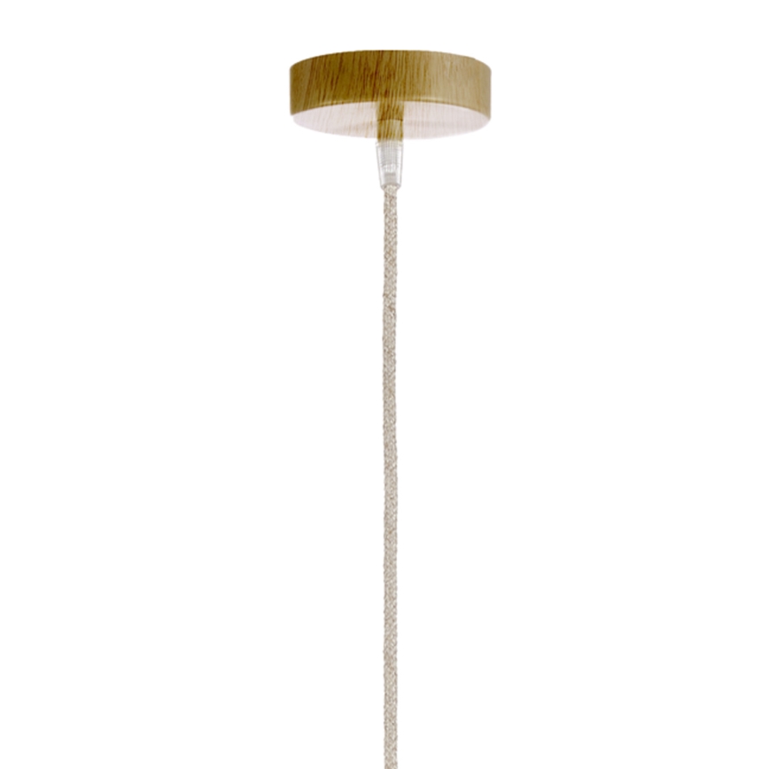 ONLI - Candeeiro suspenso BAMBOO 1xE27/22W/230V bambu