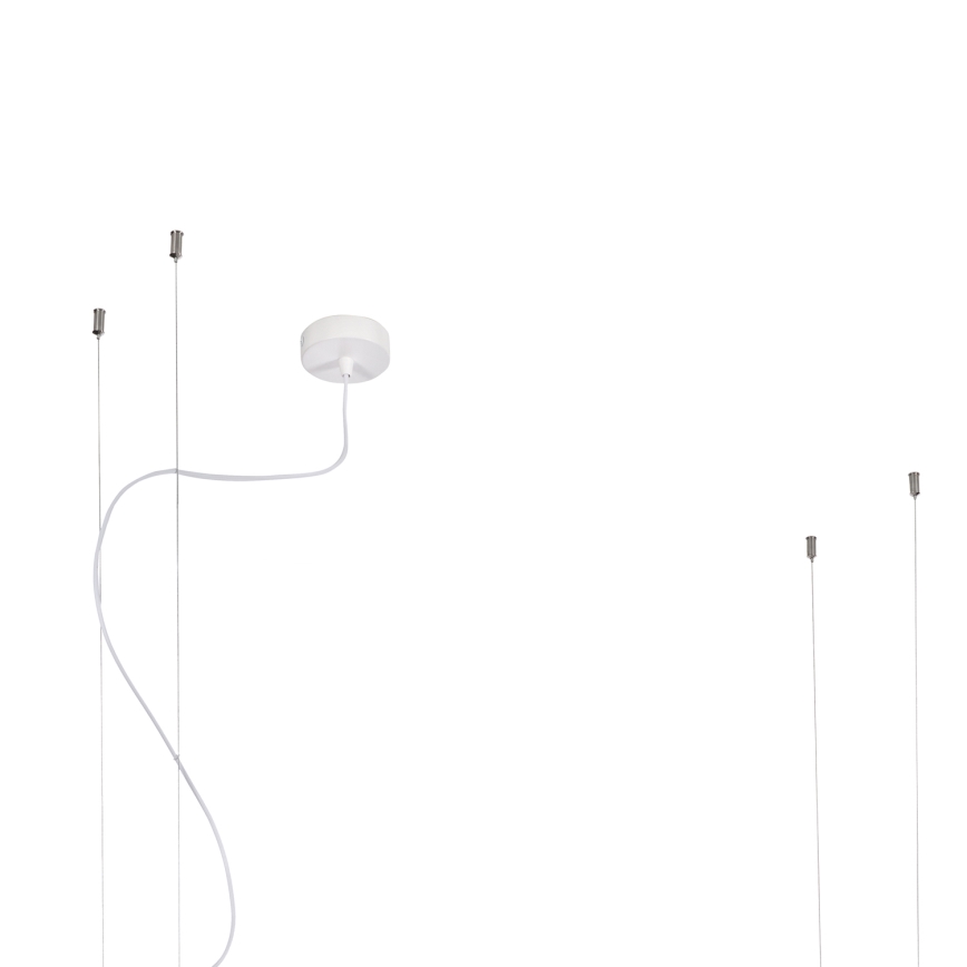 ONLI - Candeeiro suspenso com prateleira JEFFER 4xE27/22W/230V branco