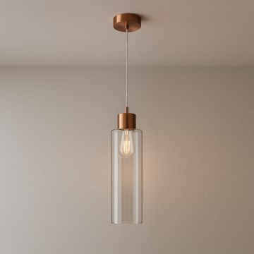 ONLI - Candeeiro suspenso DODO 1xE27/22W/230V cobre