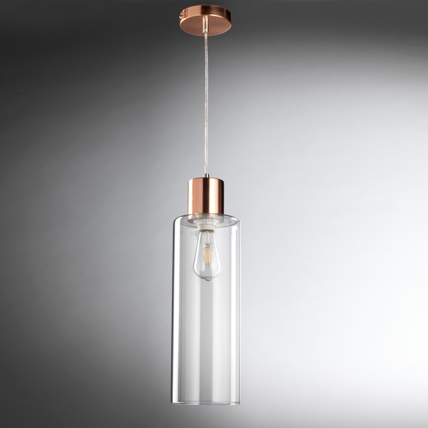 ONLI - Candeeiro suspenso DODO 1xE27/22W/230V cobre