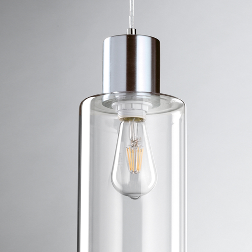 ONLI - Candeeiro suspenso DODO 1xE27/22W/230V cromado brilhante