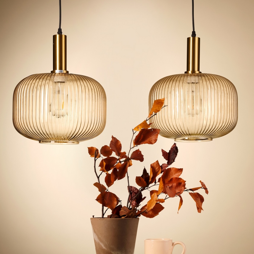 ONLI - Candeeiro suspenso DOROTY 1xE27/22W/230V diâmetro 30 cm