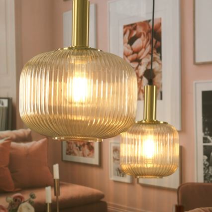 ONLI - Candeeiro suspenso DOROTY 1xE27/22W/230V diâmetro 30 cm