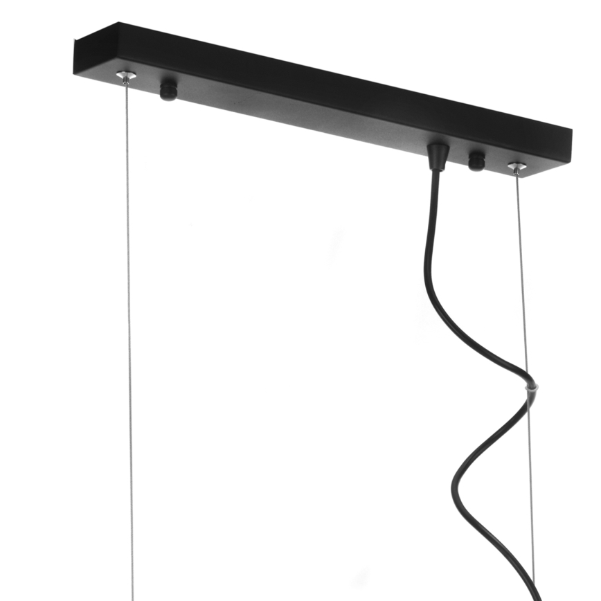 ONLI - Candeeiro suspenso FLOKI 4xE27/15W/230V preto/cobre