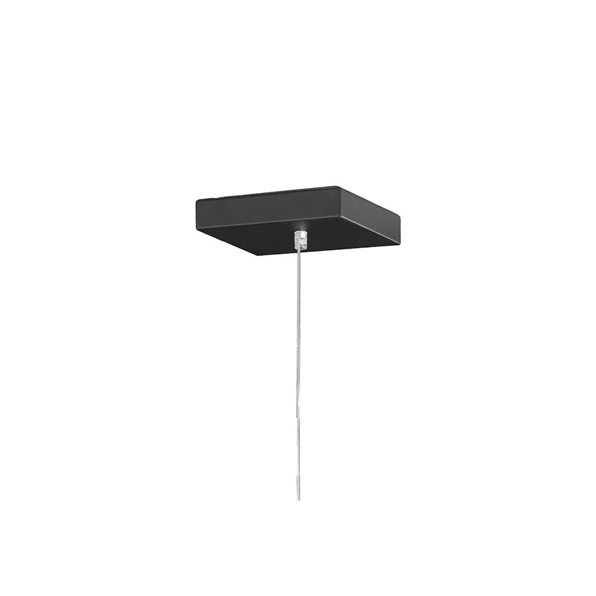 ONLI - Candeeiro suspenso FORESTA 1xE27/15W/230V preto