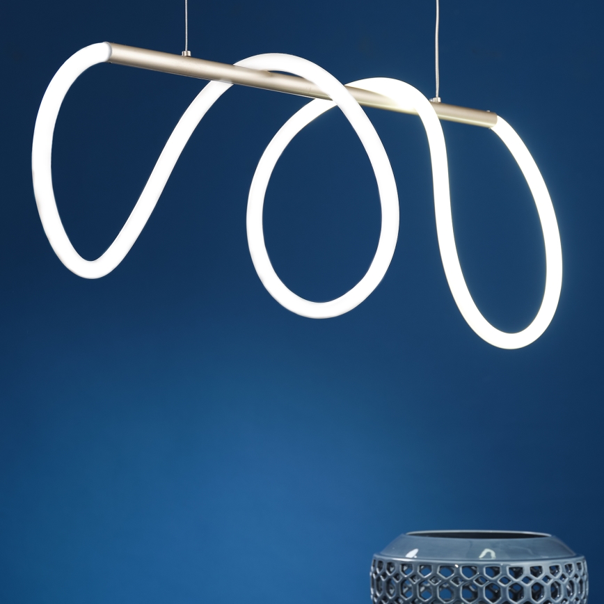 ONLI - Candeeiro suspenso LED AMANDA LED/40W/230V 4500K cromado mate