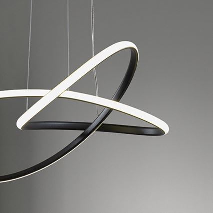 ONLI - Candeeiro suspenso LED DAFNE LED/30W/230W 4000K preto