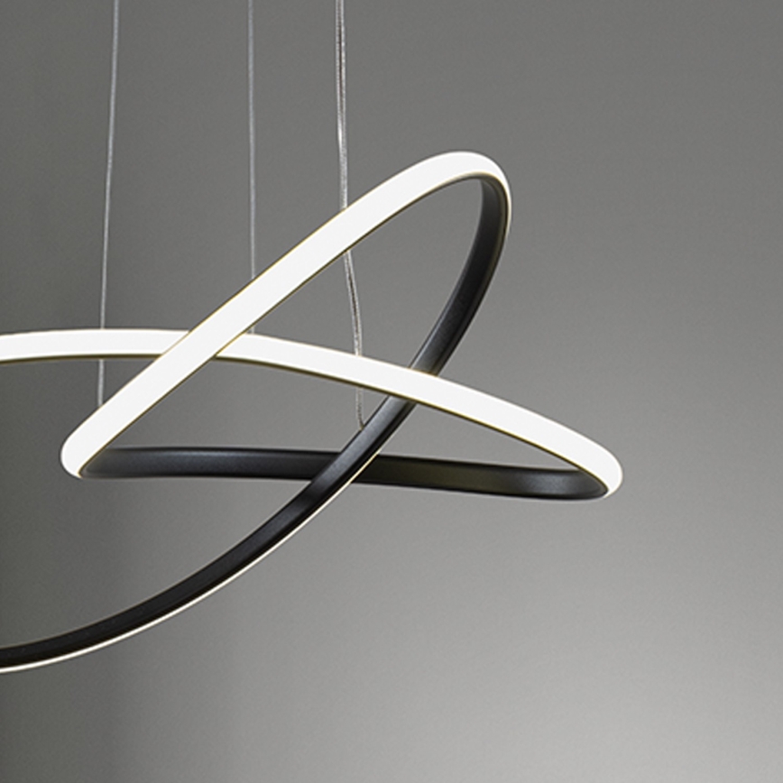 ONLI - Candeeiro suspenso LED DAFNE LED/30W/230W 4000K preto