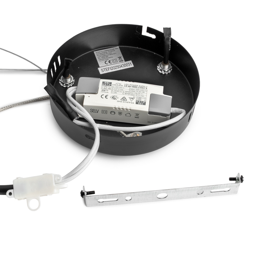 ONLI - Candeeiro suspenso LED DAFNE LED/30W/230W 4000K preto
