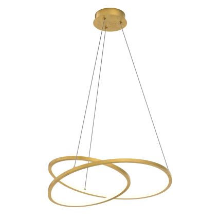 ONLI - Candeeiro suspenso LED LIBERTY LED/30W/230V 4000K dourado