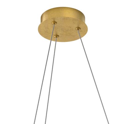 ONLI - Candeeiro suspenso LED LIBERTY LED/30W/230V 4000K dourado