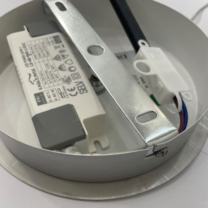 ONLI - Candeeiro suspenso LED LOOP LED/40W/230V 4000K cromado brilhante