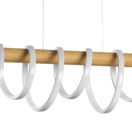 ONLI - Candeeiro suspenso LED NILO LED/70W/230V 4000K castanho/branco